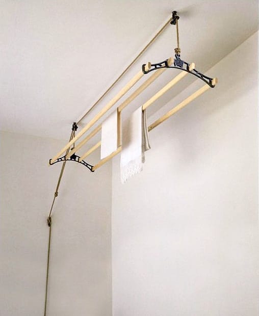 Pulley-Style Drying Rack - This Old House